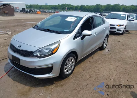 2016 Kia Rio Lx from USA, damaged, VIN KNADM4A3XG6574325
